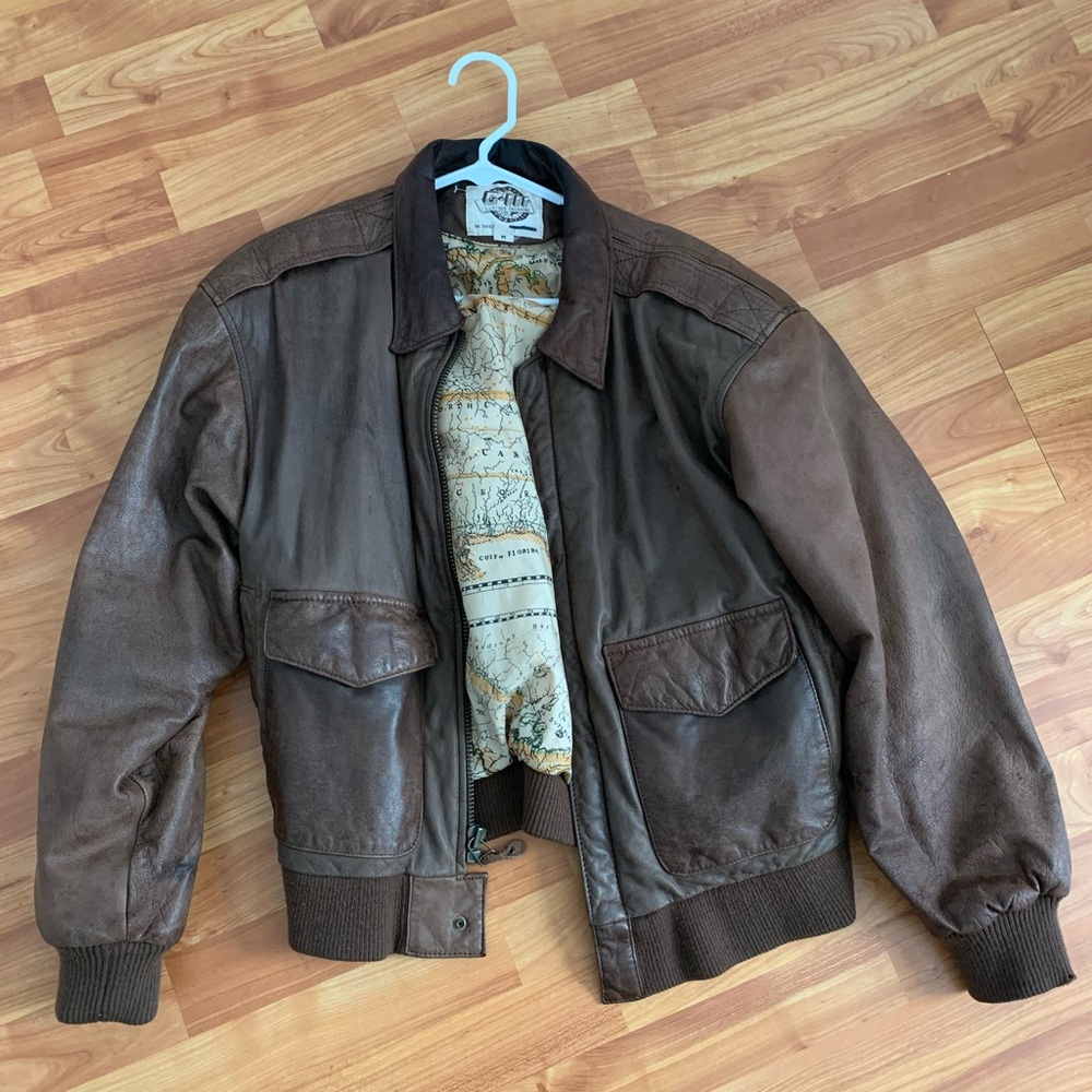 COPY - Global Identity Brown Leather Jacket